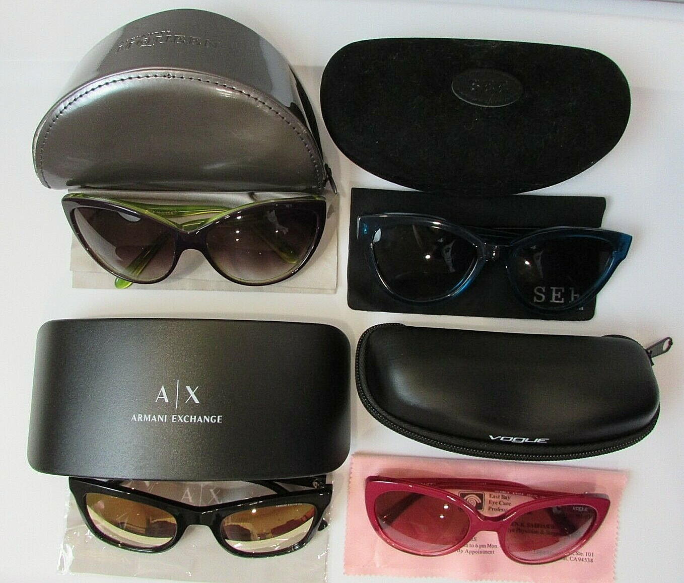 Купить 4 Armani Exchange Alexander McQueen See Vogue Sunglasses на Аукцион  из Америки с доставкой в Россию, Украину, Казахстан