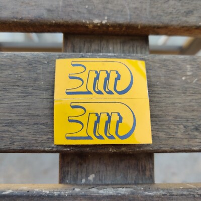 3ttt (new logo) vintage cycling sticker