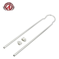 VINTAGE CHROME SCHWINN STINGRAY SISSYBAR W/CLAMPS BANANA SEAT 34.5" BICYCLE.