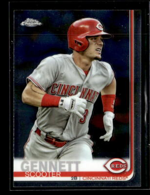 2019 Topps Chrome Scooter Gennett Cincinnati Reds #58  4 Card Lot