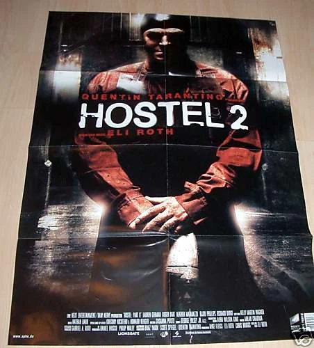 Filmposter A1 Neu 59*84 Hostel 2 II - Quentin Tarantino
