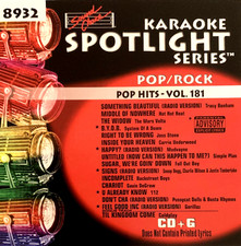 SOUND CHOICE SPOTLIGHT - POP HITS - SC8932 - VOL 181 - COLDPLAY  RARE 