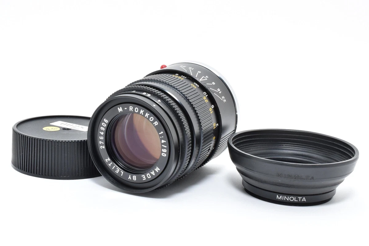 Minolta f/4 Camera Lenses 90mm Focal for sale | eBay