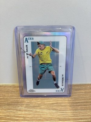 2021 Topps Chrome Tennis #ACE-18 Alex de Minaur ACES