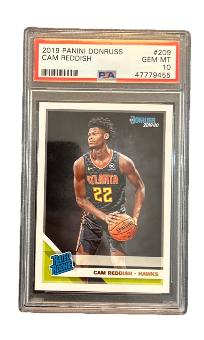 2019-20 Panini Donruss Basketball Cam Reddish Rookie - PSA 10 Gem Mint