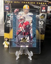 Terrell Owens Signed 1996 Rookie Card HOF 49ers Autographed RC. rookie card picture