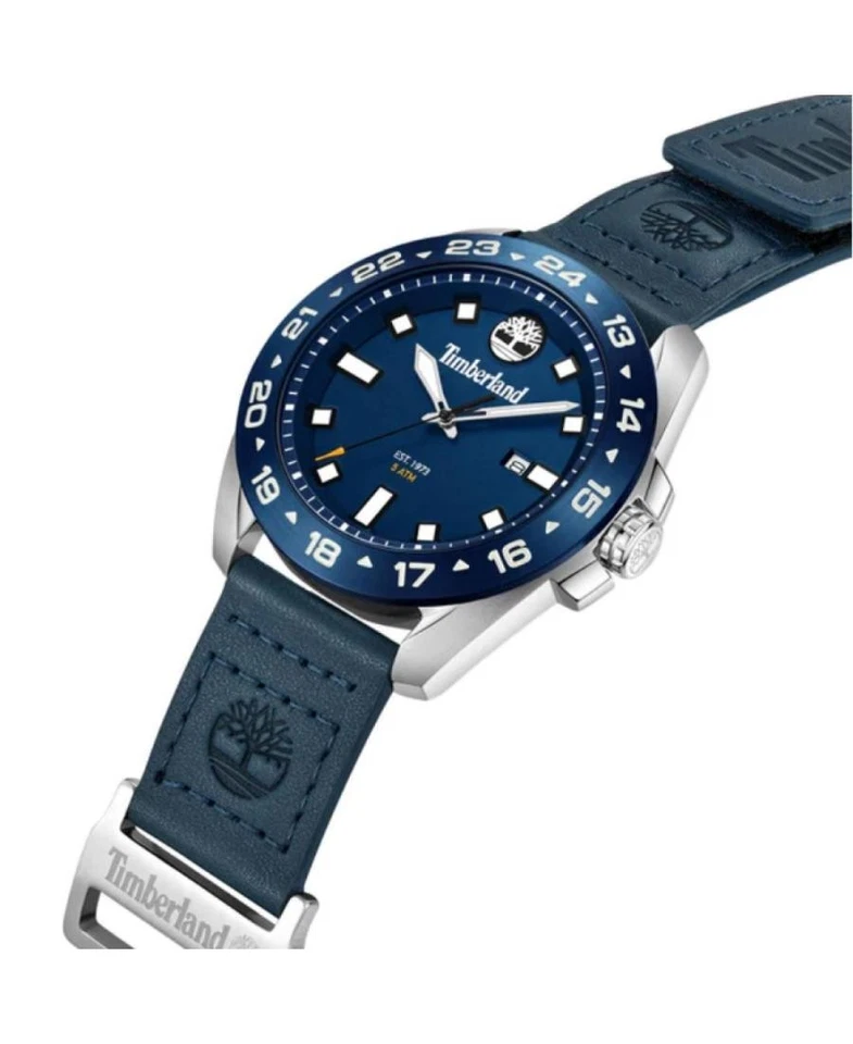 TIMBERLAND Men Analog Quartz Casual Watch Classic Dress Blue Dial Waterproof Rou - Image 4 of 4