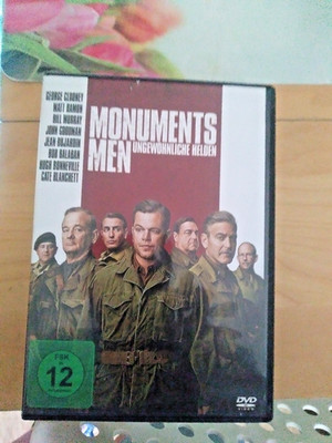 Monuments Men mit G. clooney, M. Damon,J. Goodman,B. Murray DVD