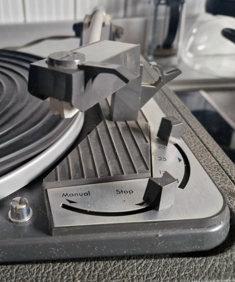 tragbarer Plattenspieler p Dual 1010 V - verm. 60er Jahre - - Bild 2 von 4