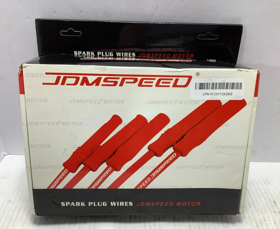 JDMSPEED 10.5mm Spark Plug Wires Red GM LT1 LT4 5.7L High Performance Ignition - Image 2 of 4