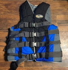 Stearns 5374 Flotation Aid Boat Ski Vest Life Jacket Adult Medium