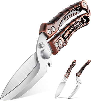 Kitchen Poultry Shears - Heavy Duty Detachable Meat Scissors for Cutting Chicken