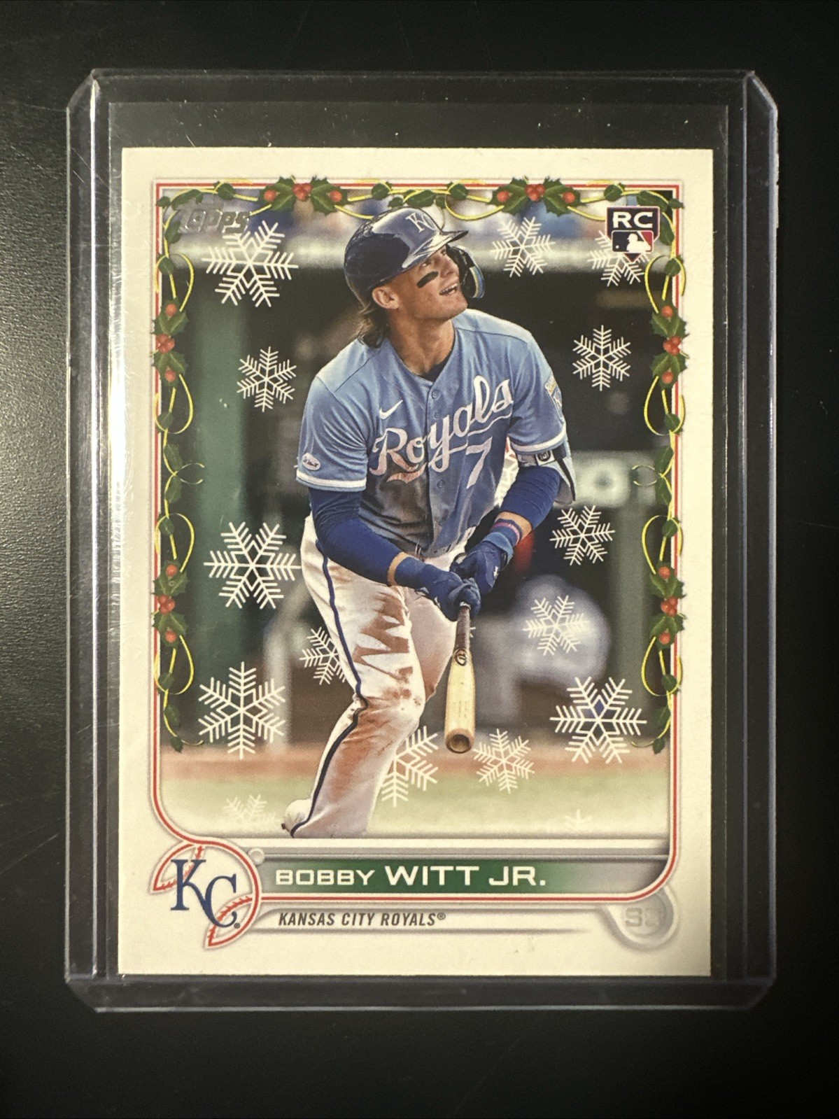 2022 Topps Holiday Bobby Witt Jr. #HW150c RC SSP Kansas City Royals