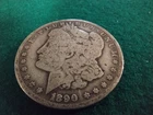 1890-O Morgan Silver Dollar In Circulated Condition VF Details See Pictures