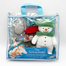 The Snowman Playset Eden Toys Raymond Briggs 2000 New In Package Rare