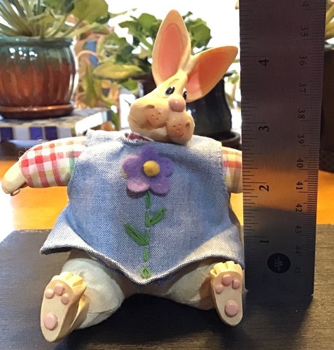 Bobbie The Country Folks Bunny Russ 2015 kathleen Kelly Critter Factory #2105 - Picture 11 of 11