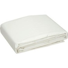 Industrial 7' x 20' Medium Duty 6 oz. Tarp White  Industrial 298560