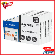 Pen Gear Copy Paper 8.5 x 11 20 lb White 5 Ream Case 2500 Sheets