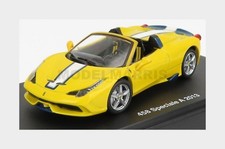 Newsstand ABFGT006 Ferrari - 458 Italia Speciale A Spider 2013 - Yellow - 1/43