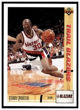 1991-92 Upper Deck #351 Terry Porter ~ Portland Trail Blazers