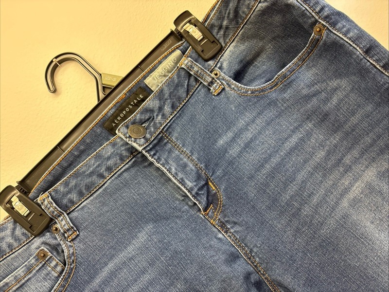 Aeropostale Jeans~ Sz 16~Womens Blue Denim JEANS~Stretch Ladies~Jegging~EUC
