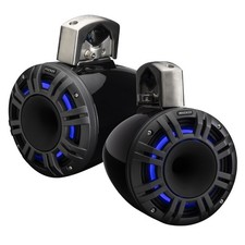 Kicker 51KMTCXL8 8" RGB LED Horn Loaded Compression Driver Marine Tower Speak...