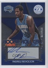 2012 Totally Certified Rookie Roll Call Blue /129 Andrew Nicholson #44 Auto 0a1