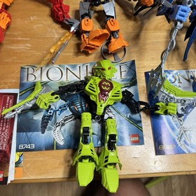 LEGO Bionicle + Hero factory lot of 4 + instructions *READ* 8985,8987,7165,2144