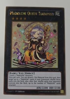 Madolche Queen Tiaramisu PGL2-EN045 Premium Gold: Return of the Bling 1st...
