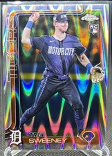 2025 Topps Trey Sweeney Lot (2) Detroit Tigers 