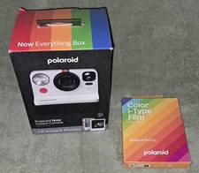 Polaroid Now NEW/SEALED Instant Film Camera 2nd Generation Black White 8 Color
