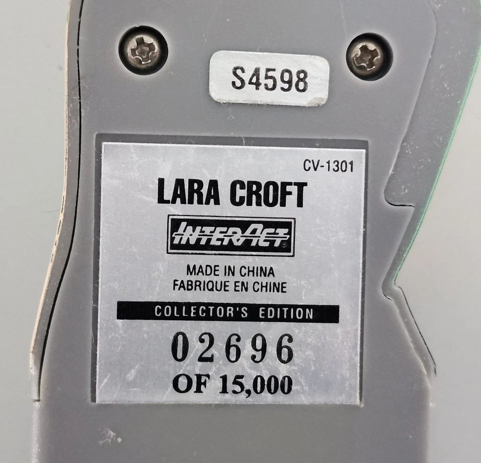 InterAct Lara Croft Tomb Raider III 3 PlayStation 1 PS1 Collector's Memory Card - Image 3 of 3