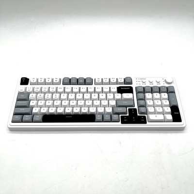 Aula White Black S99 Gaming Keyboard with Tri-mode Connection