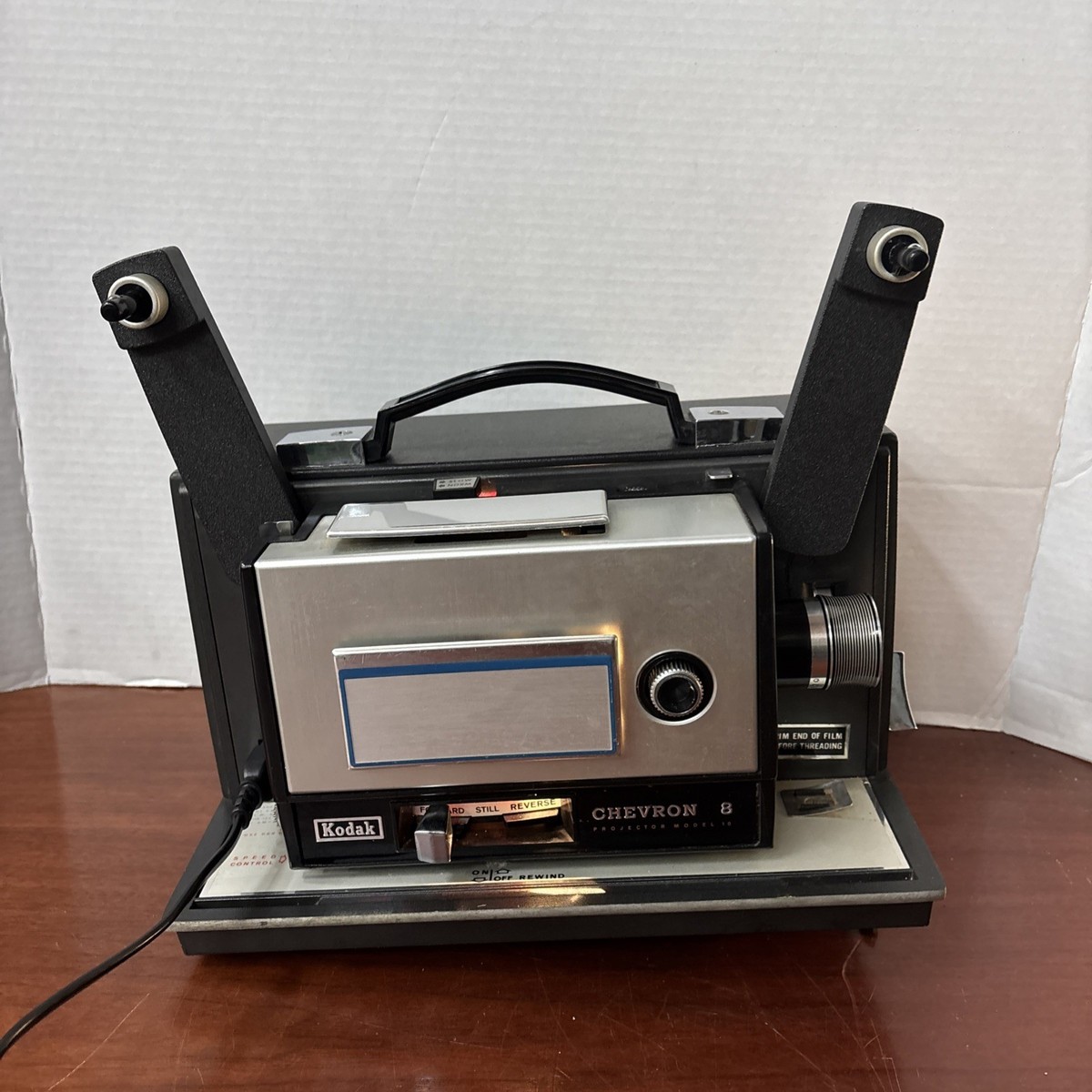 Vintage Kodak Chevron 8 Model 10 8mm Movie Projector No Power Cord