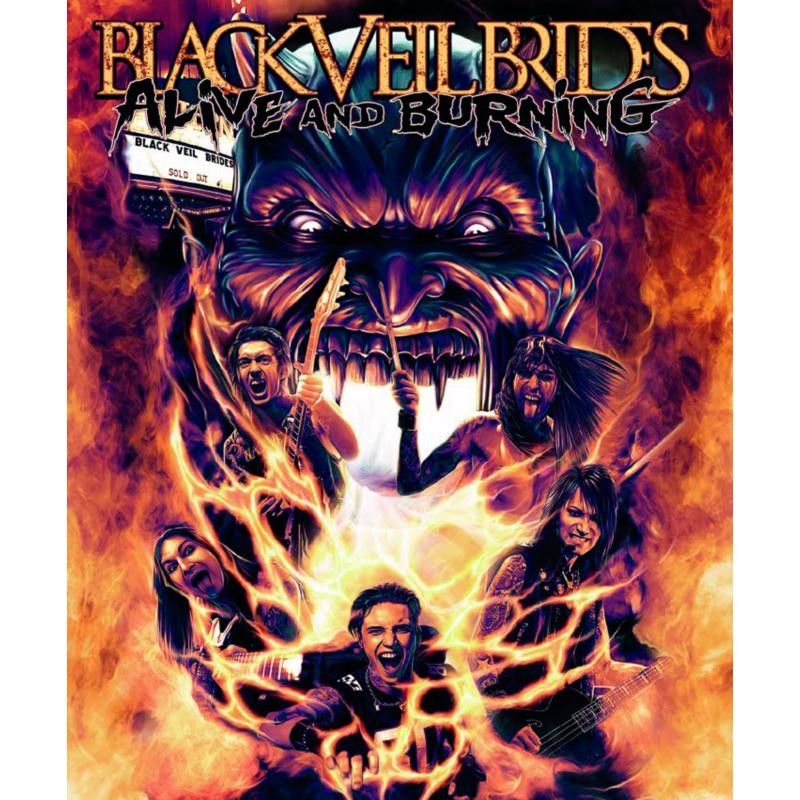 Black Veil Brides: Alive and Burning (Blu-ray) Black Veil Brides