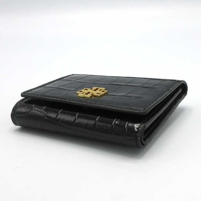 TORY BURCH] BRITTEN EMBOSSED COMPACT WALLET 164019 1024 001