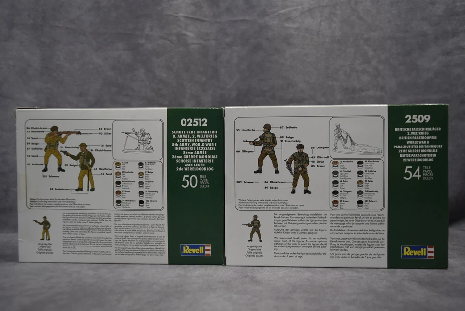 Infantería escocesa Revell 1/72 Segunda Guerra Mundial + Paracaidistas británicos + Envío gratuito Foto 2 de 4