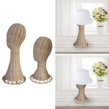 Schaufensterpuppenkopf, professioneller Hutständer für Haarteile, Hüte und