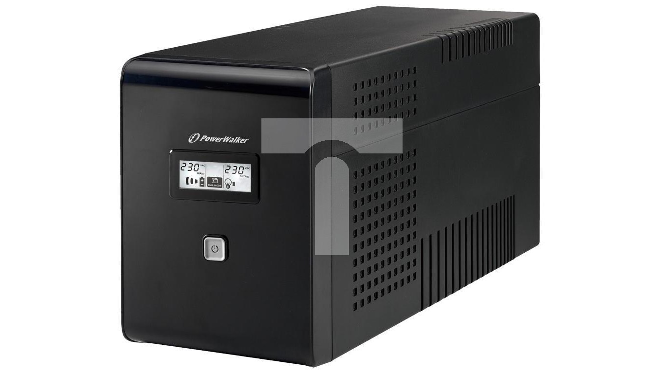 BlueWalker - VI 2000 LCD - Onduleur - 2000 VA - 1200 Watt - 4 Prises - Noir - Image 2