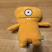 Hasbro 2019 Ugly Dolls Plush Wedgehead Yellow One Eye Weighted Bottom