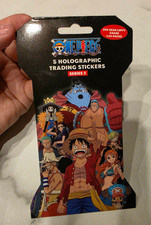 One Piece Series 2 Holographic Sticker Pack 5pc Paper Multicolor Luffy Chopper