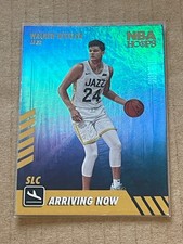 2022-23 NBA HOOPS ARRIVING NOW HOLO GOLD INSERT WALKER KESSLER JAZZ ROOKIE #22
