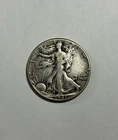 1941 Liberty Walking Half Dollar Silver Coin Circulated 50C