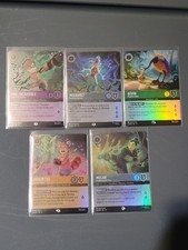 Disney Lorcana Epic Foil Lot Mulan Kevin Incredible Attack Of The Vine