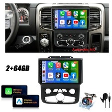 CarPlay For Dodge Ram 1500 2500 3500 2013-2019 Car Radio Stereo Android 15 GPS