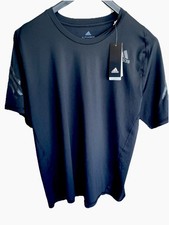 Adidas Alphaskin Compression TShirt Mens Sz XL Black Gym Workout Sport Training