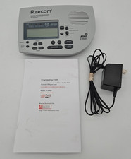 Reecom R-1650 Weather Alert Alarm Clock Radio w/ Adapter NOAA S.A.M.E.