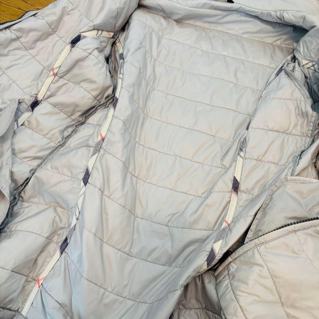 Barbour Packable Quilted Jacket Lightweight Gray 8 - image 12