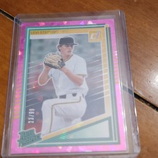 2025 Donruss #164 Levi Sterling Pink ice Numbered Parallel 33/99