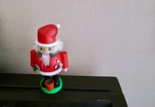 Vintage Wooden German Santa Nutcracker Richard Glaesser, Xmas,Gifts,Decor